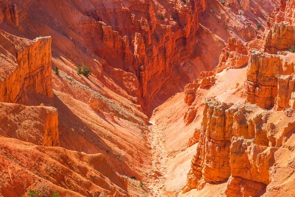 Malebné Barevné Růžové Skály Národního Parku Bryce Canyon Utahu Usa — Stock fotografie