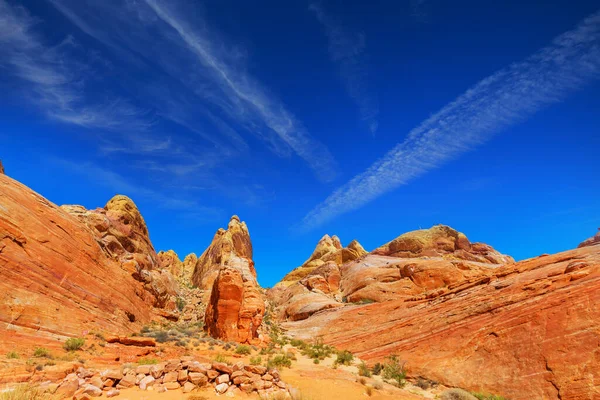 Valley Fire State Park Nevada Usa Paesaggi Naturali Insoliti — Foto Stock