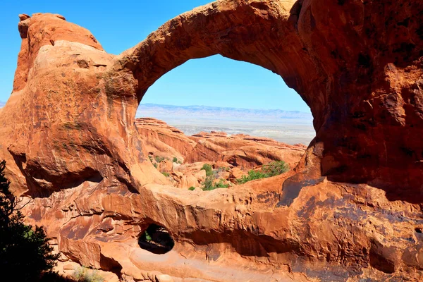 Parque Nacional Arches Utah Hermosos Paisajes Naturales —  Fotos de Stock