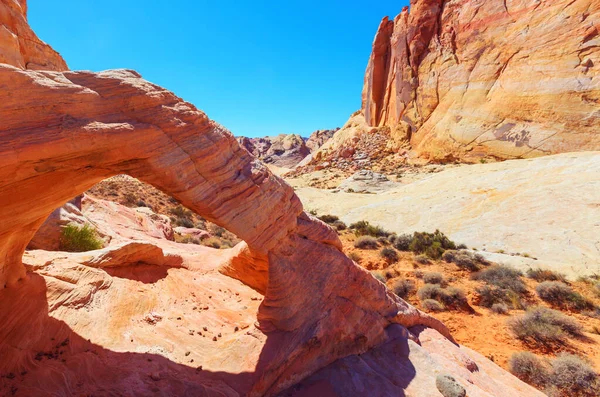 Valley Fire State Park Nevada Eua Paisagens Naturais Incomuns — Fotografia de Stock