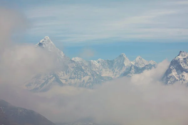 Montañas Región Sagarmatha Himalaya —  Fotos de Stock