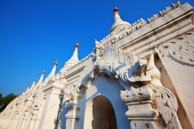 Myanmar 'daki güzel mimari detay