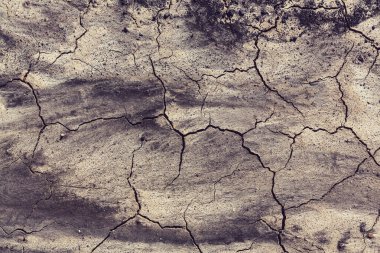 Issız dağlarda kuraklık var.