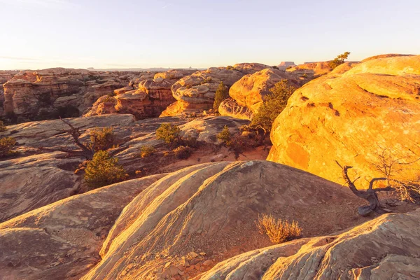 Formaciones Arenisca Utah Hermosos Paisajes Inusuales — Foto de Stock