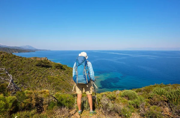 Beautiful Landscapes Carian Trail Aegean Sea Turkey — Stock Photo, Image