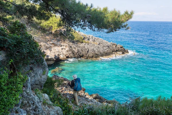 Beaux Paysages Sur Sentier Carian Mer Égée Turquie — Photo