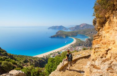 Beautiful nature landscapes in Turkey mountains.  Lycian way is famous among  hikers. clipart