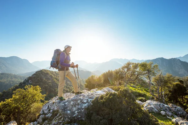 Beaux Paysages Sur Sentier Carian Mer Égée Turquie — Photo