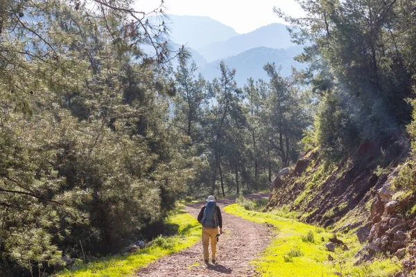 Beaux Paysages Sur Sentier Carian Mer Égée Turquie — Photo