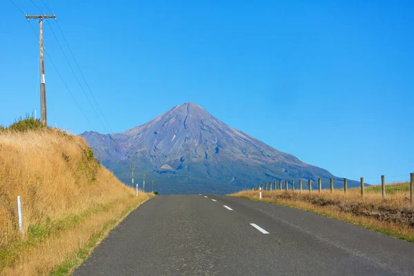 Mount Taranaki Egmont National Park North Island New Zealand Beautiful — Stock Photo, Image