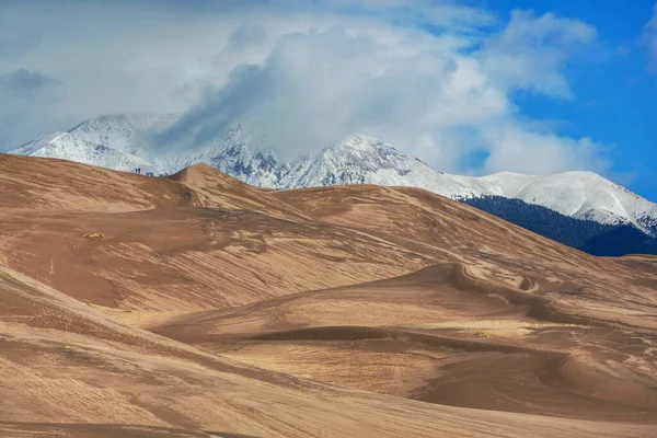 Όμορφα Τοπία Στο Great Sand Dunes National Park Κολοράντο Ηπα — Φωτογραφία Αρχείου