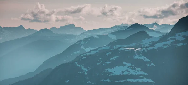 Magnifique Sommet Montagneux Dans Chaîne Des Cascades Nord Washington Usa — Photo