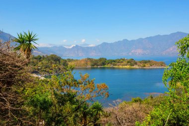 Kosta Rika sahillerindeki güzel manzara