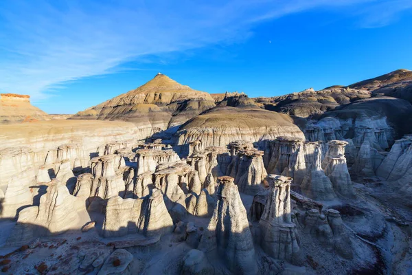 Unusual Desert Landscapes Bisti Badlands Zin Wilderness Area New Mexico — ストック写真