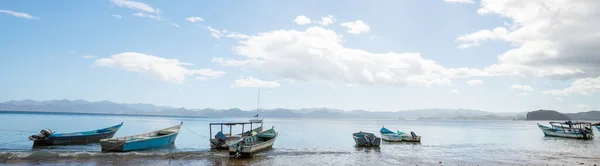Рыбацкие Лодки Побережье Коста Рики — стоковое фото