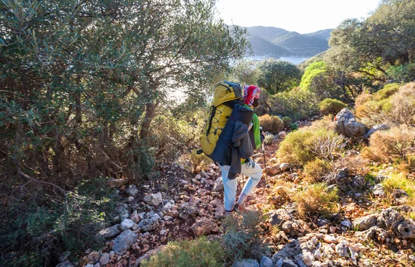 Prachtige Natuurlandschappen Turkse Bergen Lycische Manier Beroemd Onder Wandelaars — Stockfoto