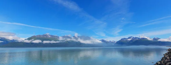 Lago Serenidade Tundra Alasca — Fotografia de Stock