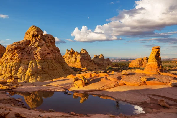 Buttes Coiote Das Falésias Vermillion Wilderness Area Utah Arizona — Fotografia de Stock