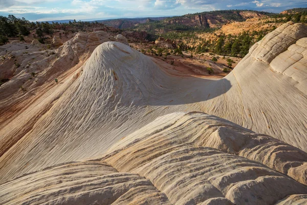 Sandstone Formaties Utah Usa Prachtige Ongebruikelijke Landschappen — Stockfoto