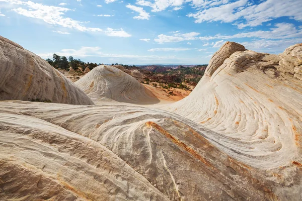 ユタ州での砂岩の形成 美しい珍しい風景 — ストック写真