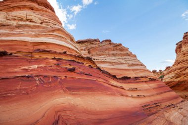 Vermillion Cliffs Vahşi Doğa Bölgesi, Utah ve Arizona 'dan Çakal Buttes.