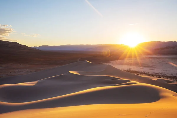 Dunas Arena Vírgenes Desierto Remoto —  Fotos de Stock