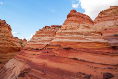 Vermillion Cliffs Vahşi Doğa Bölgesi, Utah ve Arizona 'dan Çakal Buttes.