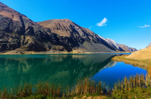 Cordillera Blanca ペルー 南アメリカの美しい山の風景 — ストック写真