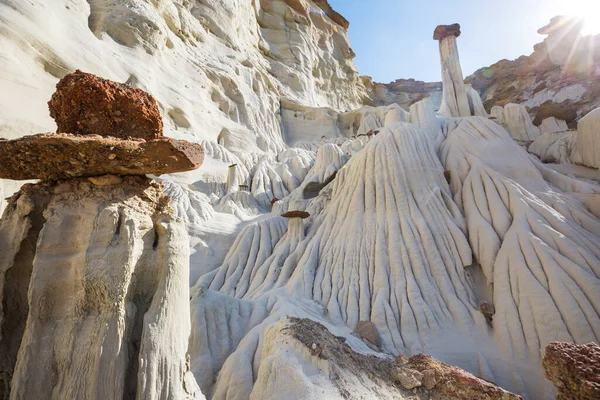 Ongebruikelijke Hoodoos Wahweap Utah Verenigde Staten — Stockfoto