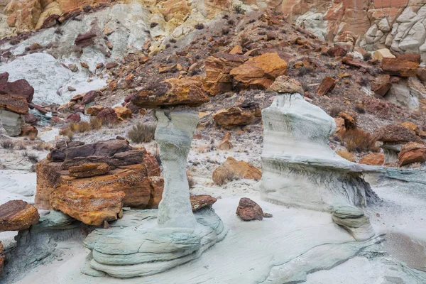 Hoodoos Formace Poušti Utah Usa — Stock fotografie