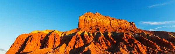 Formações Arenito Utah Eua Lindas Paisagens Incomuns — Fotografia de Stock