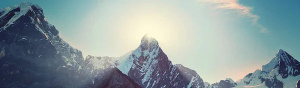 Vackra Berg Landskap Cordillera Blanca Peru Sydamerika — Stockfoto