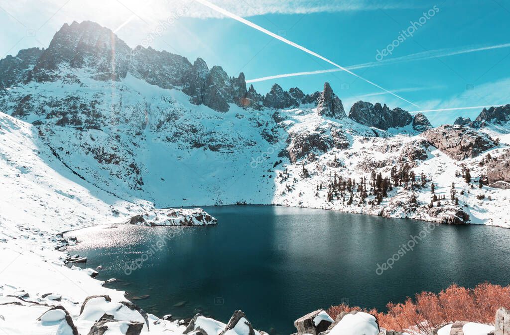 Sierra Nevada mountains in California, USA