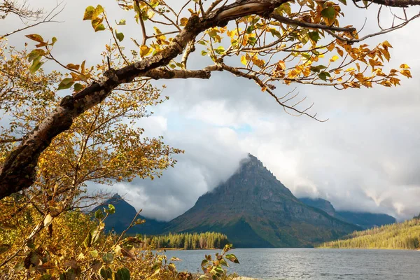 Bella Stagione Autunnale Nelle Montagne Canadesi Autunno Sfondo — Foto Stock