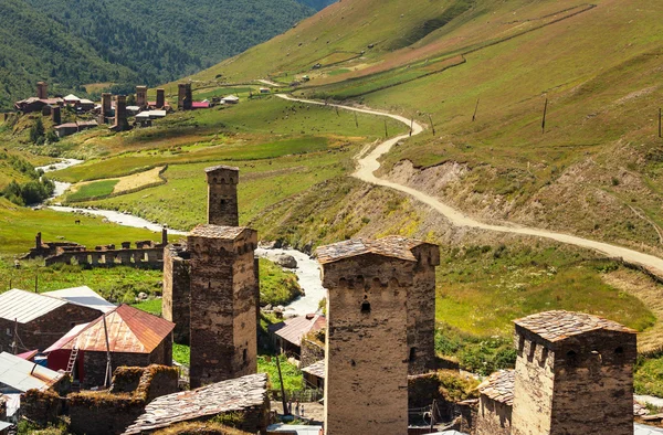 Ushguli Köyü — Stok fotoğraf