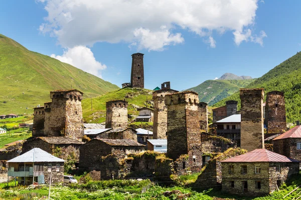 Villaggio di Ushguli — Foto Stock