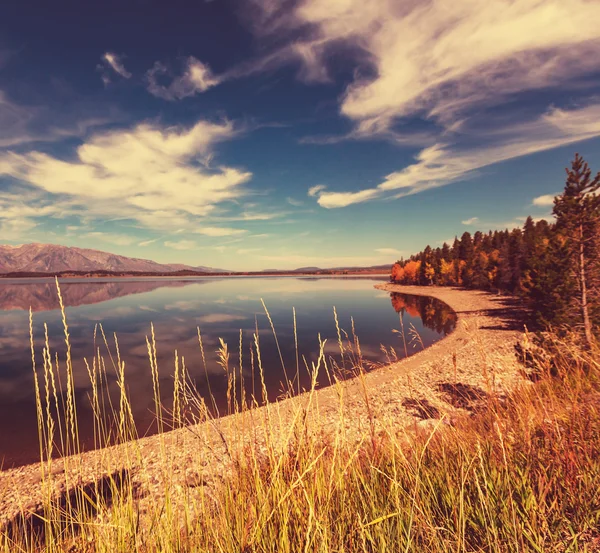 Hösten i Grand Teton — Stockfoto