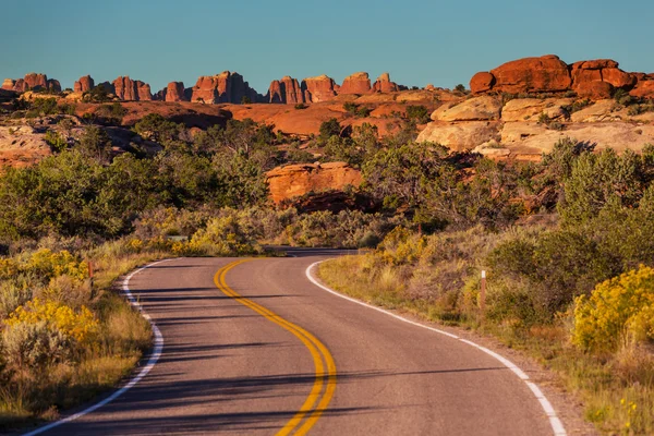 Vägen i Amerika — Stockfoto