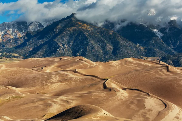 Grandes dunas de areia — Fotografia de Stock