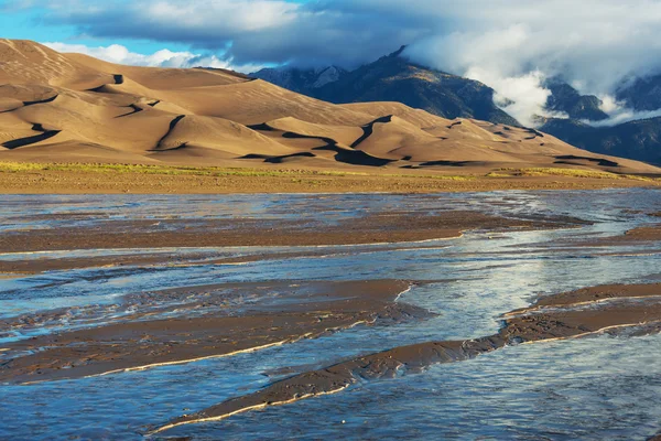 Grandes dunas de areia — Fotografia de Stock