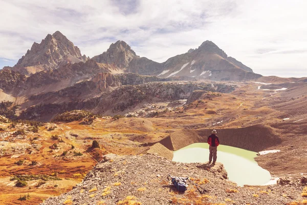 Caminata en Grand Teton — Foto de Stock