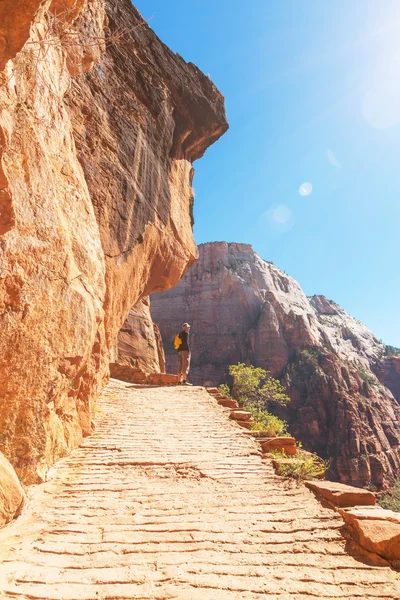 Caminhante em Sião — Fotografia de Stock