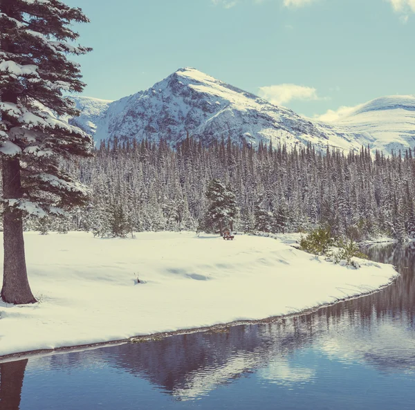 Gletscherpark im Winter — Stockfoto