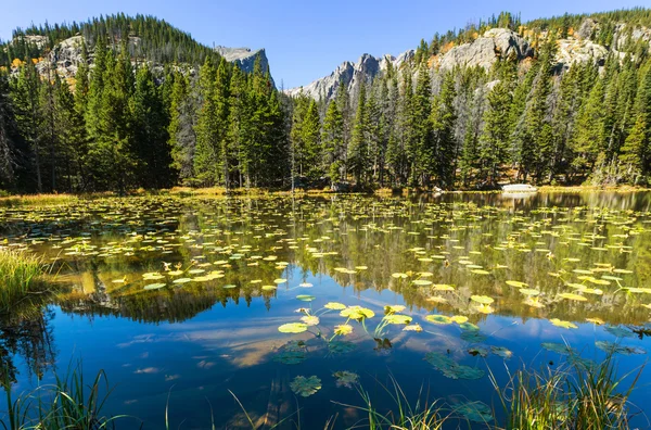 Lago montanhas — Fotografia de Stock