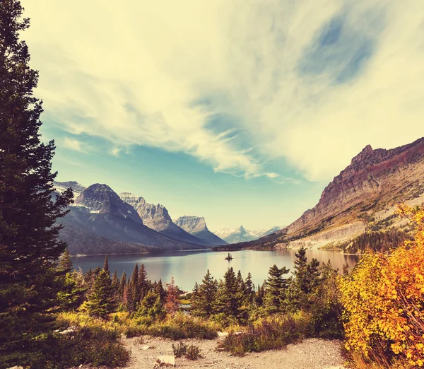 Otoño en el glaciar — Foto de Stock