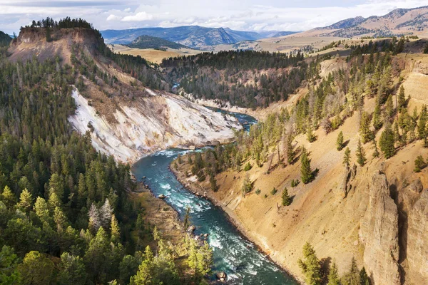 Yellowstone-Schlucht — Stockfoto