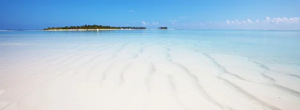 马尔代夫海滩 — 图库照片