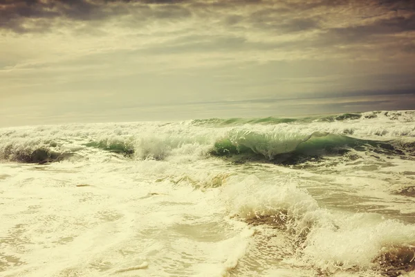 Wave on   beach — Stock Photo, Image