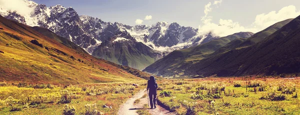 Hike in mountains — Stock Photo, Image