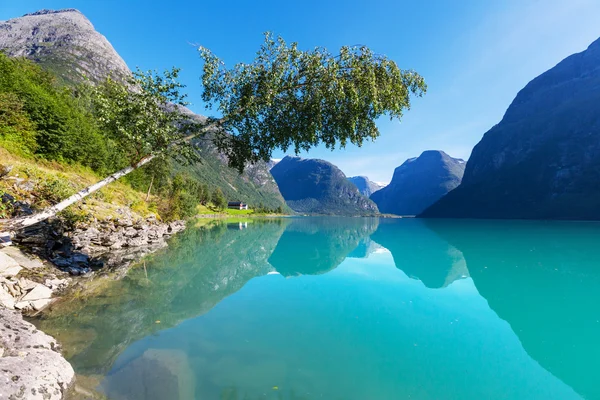 Sjö i Norge — Stockfoto